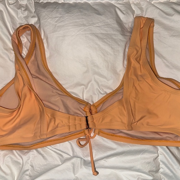Cupshe Orange Ruched Bikini Top - Picture 2 of 2
